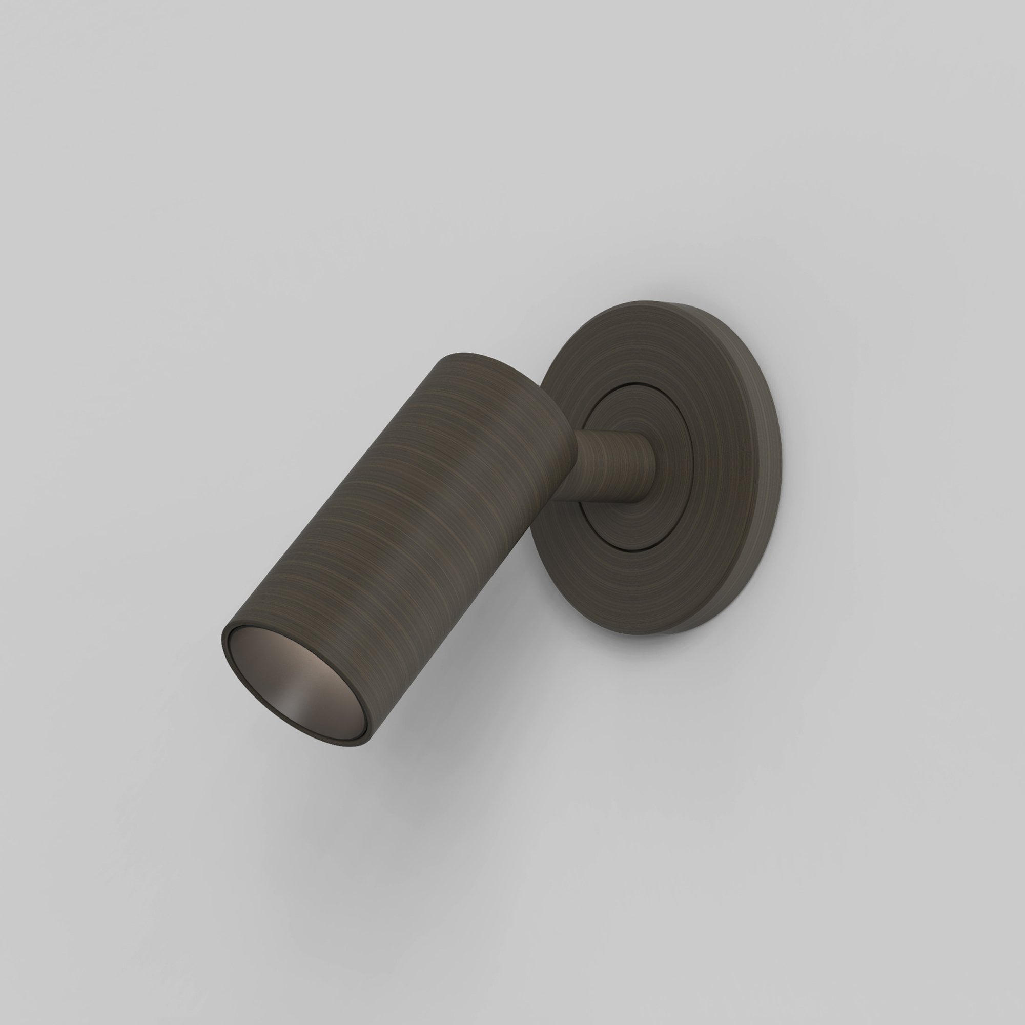 1407004 Micro Recess Unswitched LED Reading Light Bronze