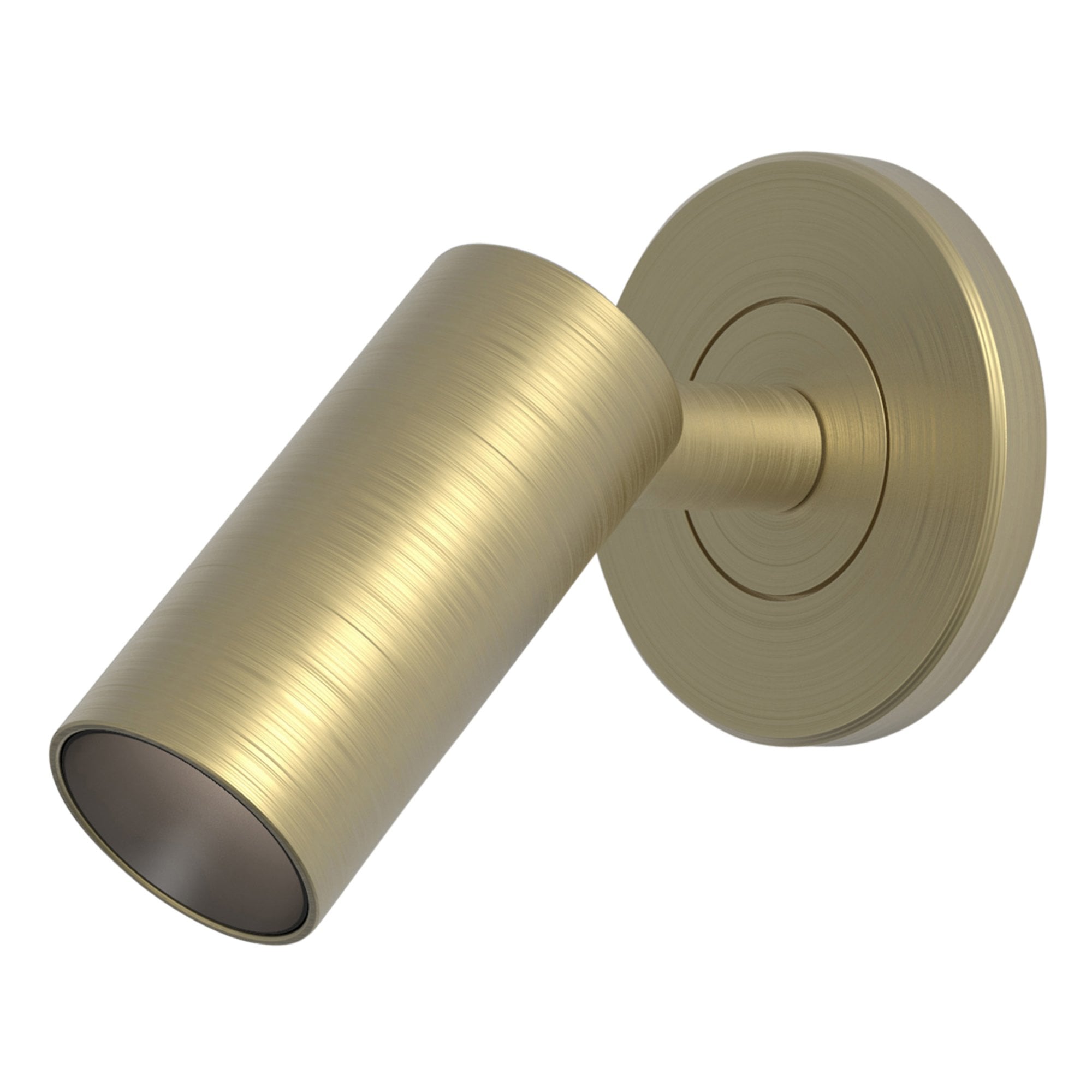 1407005 Micro Recess Unswitched LED Reading Light Matt Gold (S)