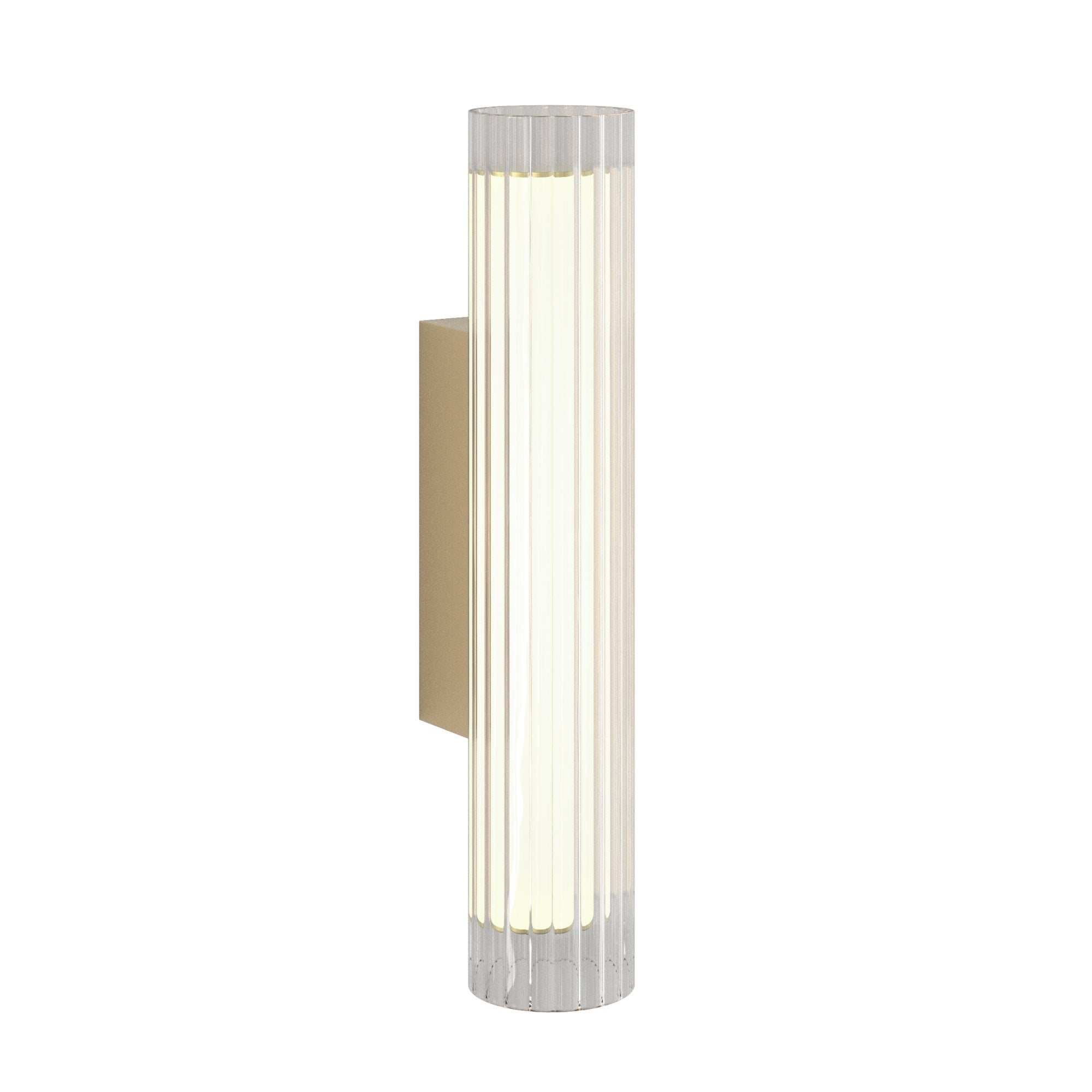 1409057 io 420 LED Bathroom Wall Light Matt Gold