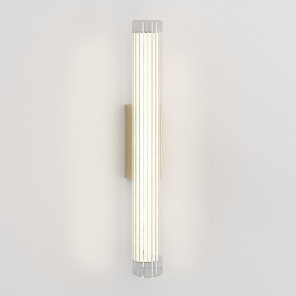 1409060 io 665 LED Bathroom Wall Light Matt Gold