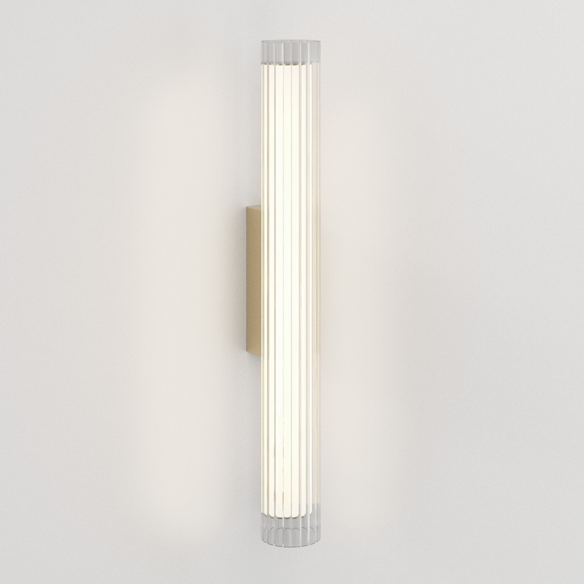 1409060 io 665 LED Bathroom Wall Light Matt Gold