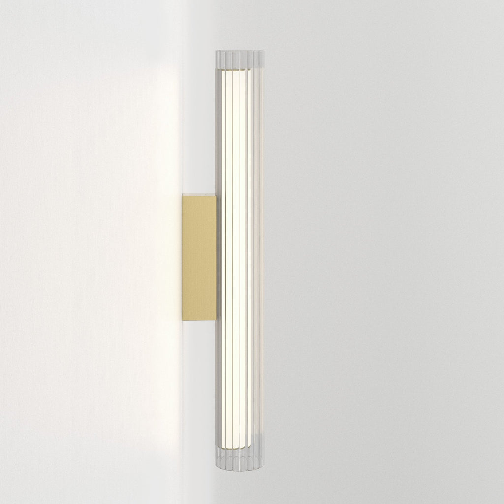 1409060 io 665 LED Bathroom Wall Light Matt Gold