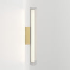 1409060 io 665 LED Bathroom Wall Light Matt Gold