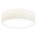1421004 Cambria 480 3 Light Ceiling Light White Fabric
