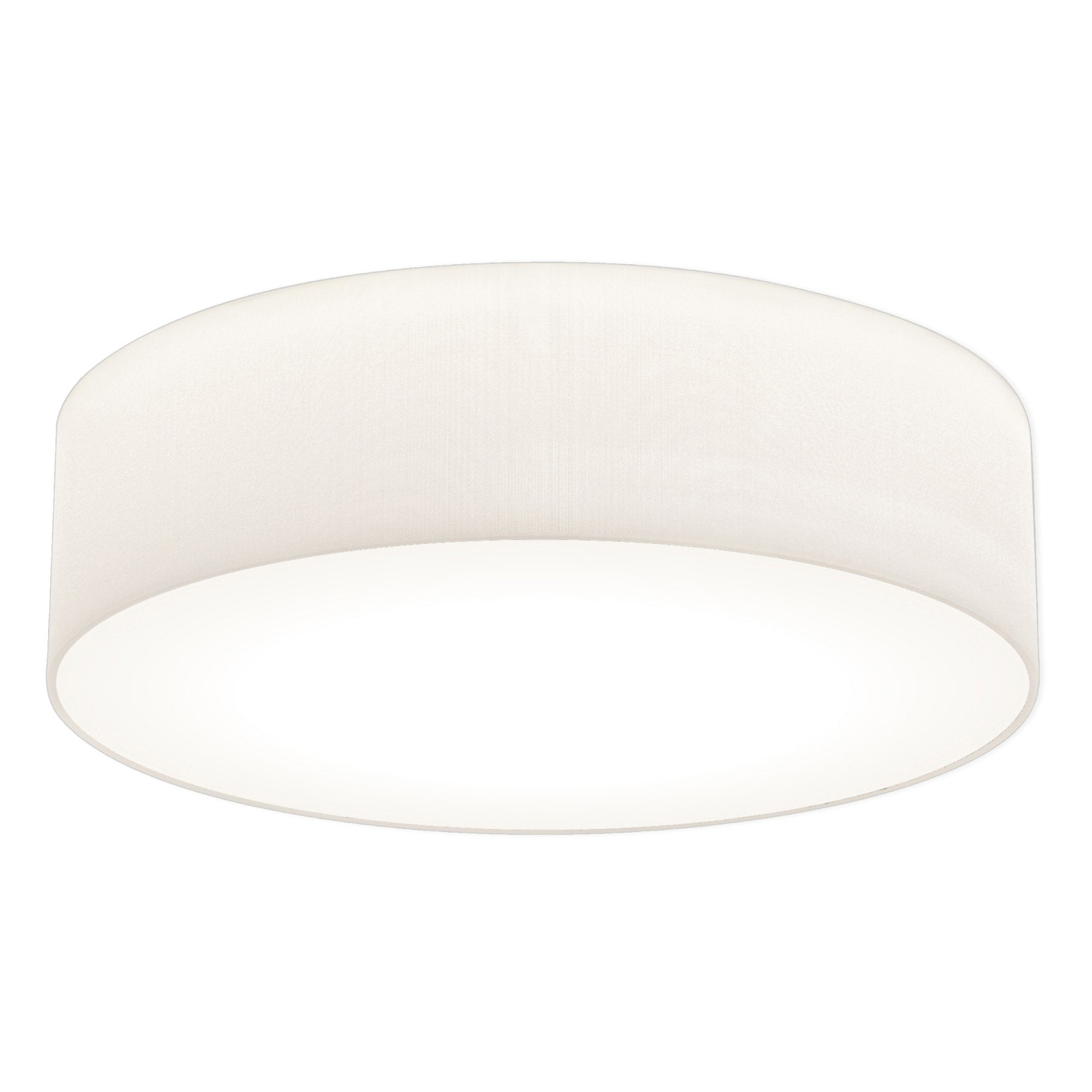 1421004 Cambria 480 3 Light Ceiling Light White Fabric