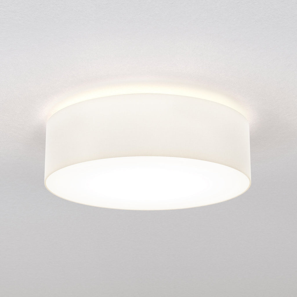 1421007 Cambria 580 3 Light Ceiling Light White Fabric