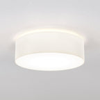 1421007 Cambria 580 3 Light Ceiling Light White Fabric