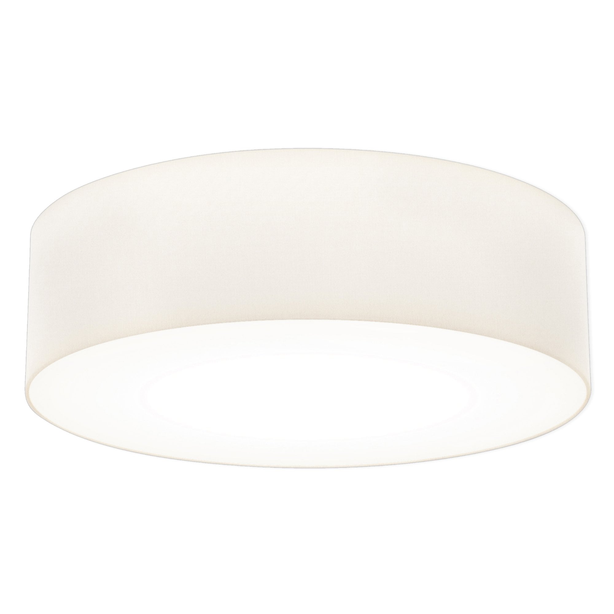 1421007 Cambria 580 3 Light Ceiling Light White Fabric