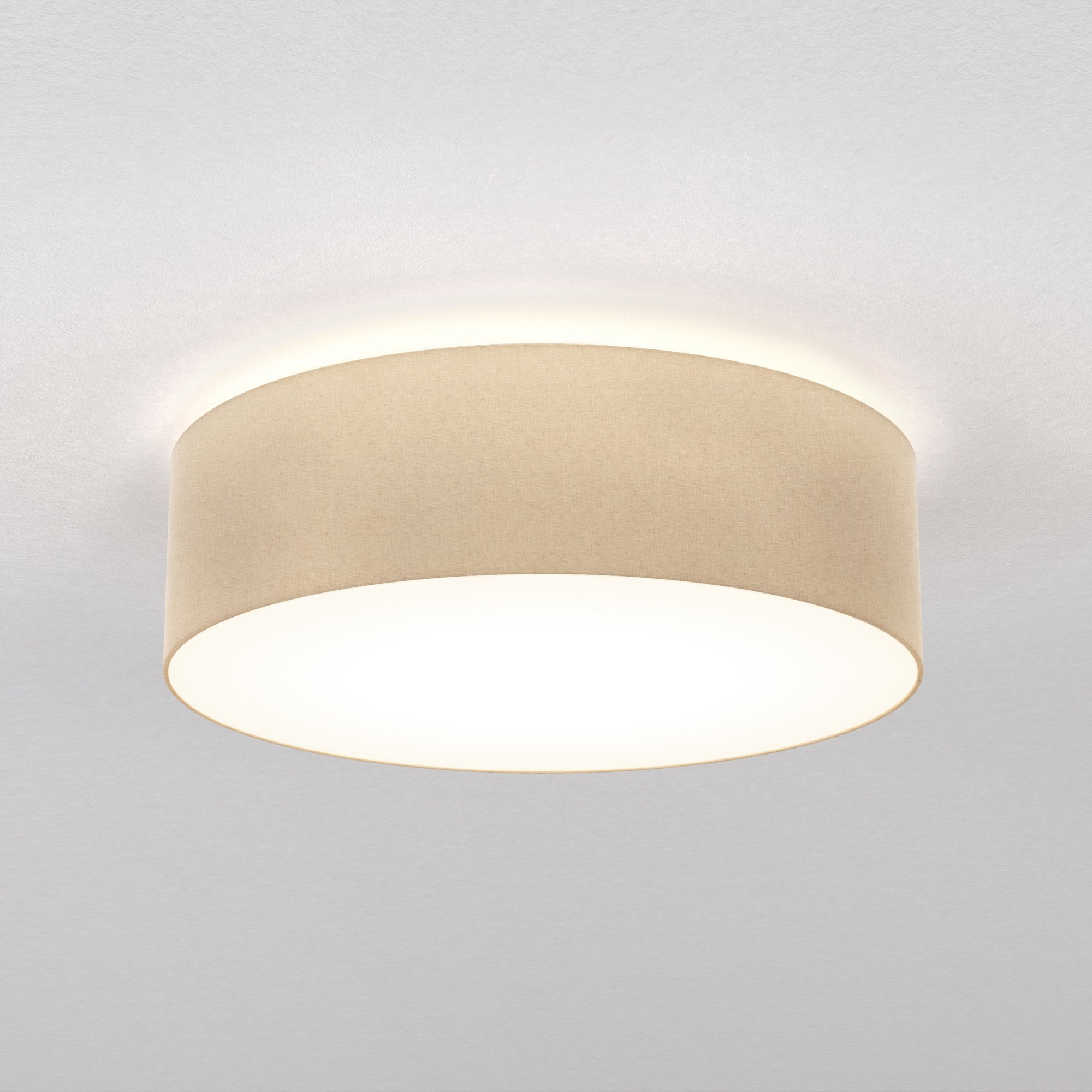 1421008 Cambria 580 3 Light Ceiling Light Putty Fabric