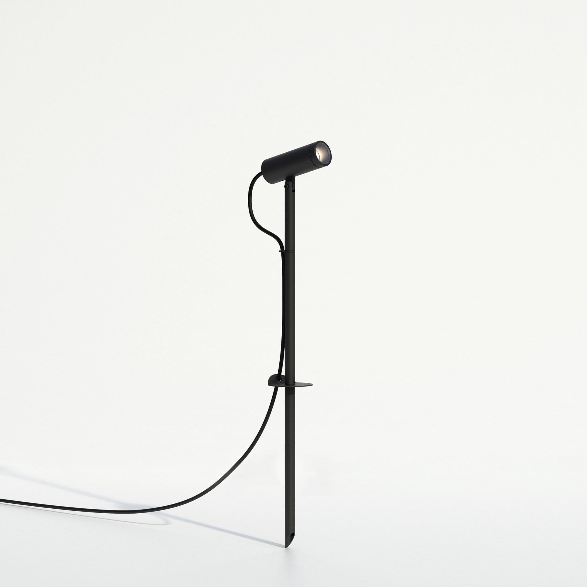 1426002 Myos LED Outdoor Spotlight Textured Black
