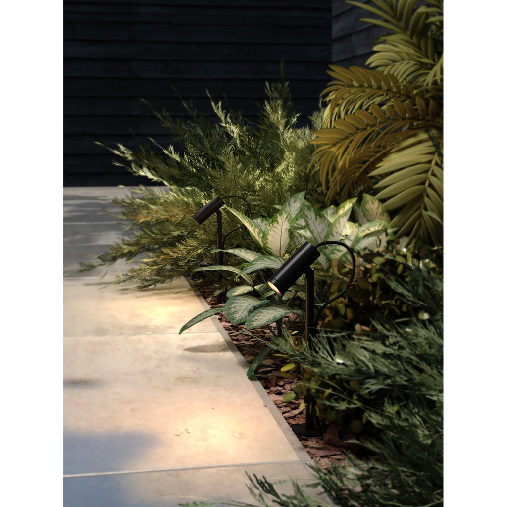 1426002 Myos LED Outdoor Spotlight Textured Black
