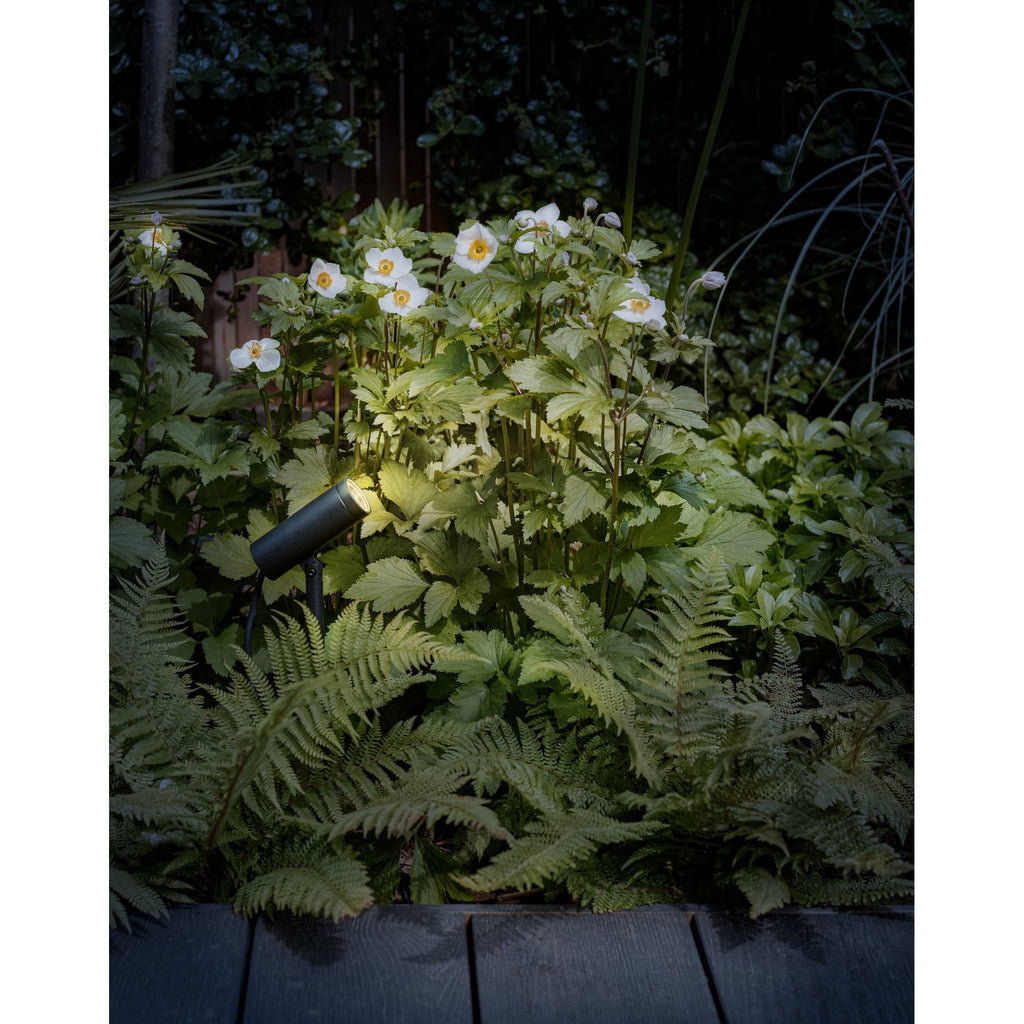 1426002 Myos LED Outdoor Spotlight Textured Black