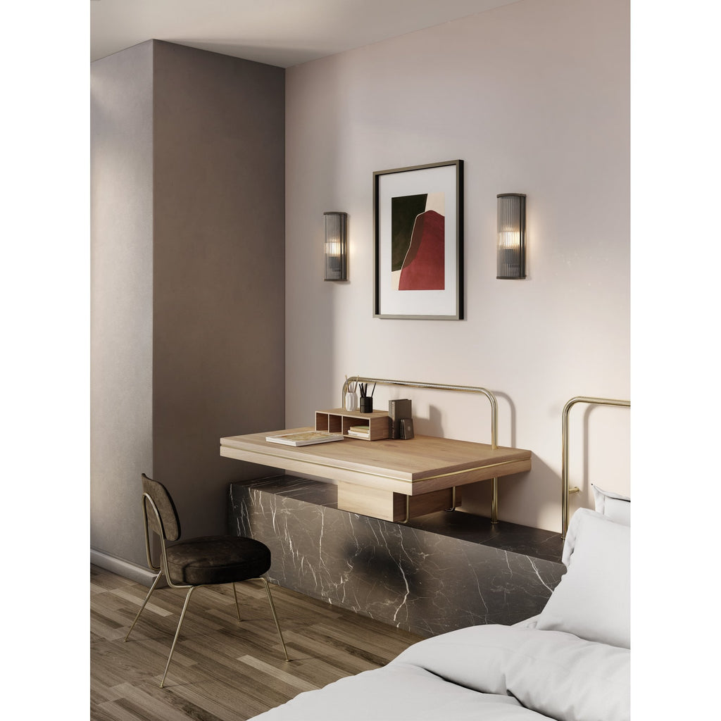 1427001 Avignon Round 375 Wall Light Bronze