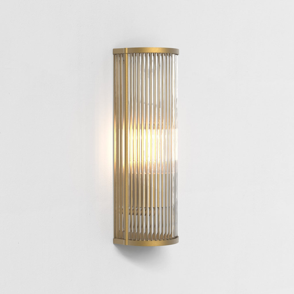 1427002 Avignon Round 375 Wall Light Antique Brass