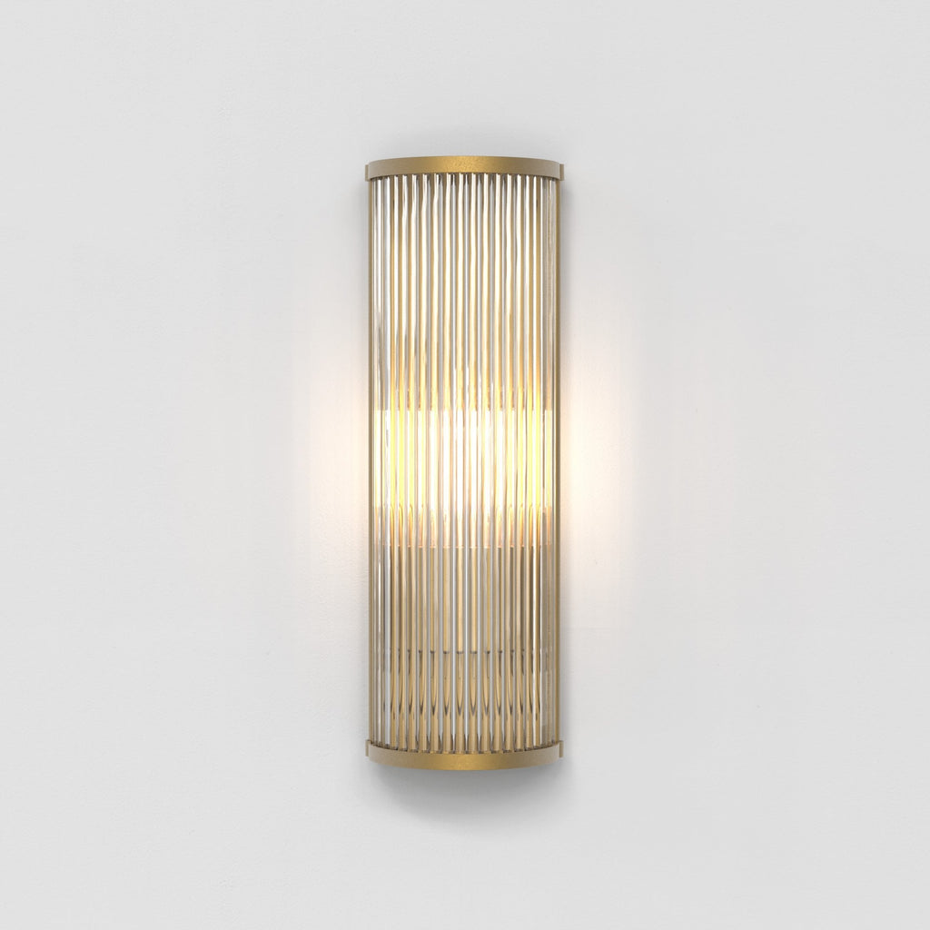 1427002 Avignon Round 375 Wall Light Antique Brass