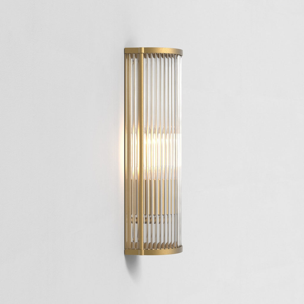 1427002 Avignon Round 375 Wall Light Antique Brass