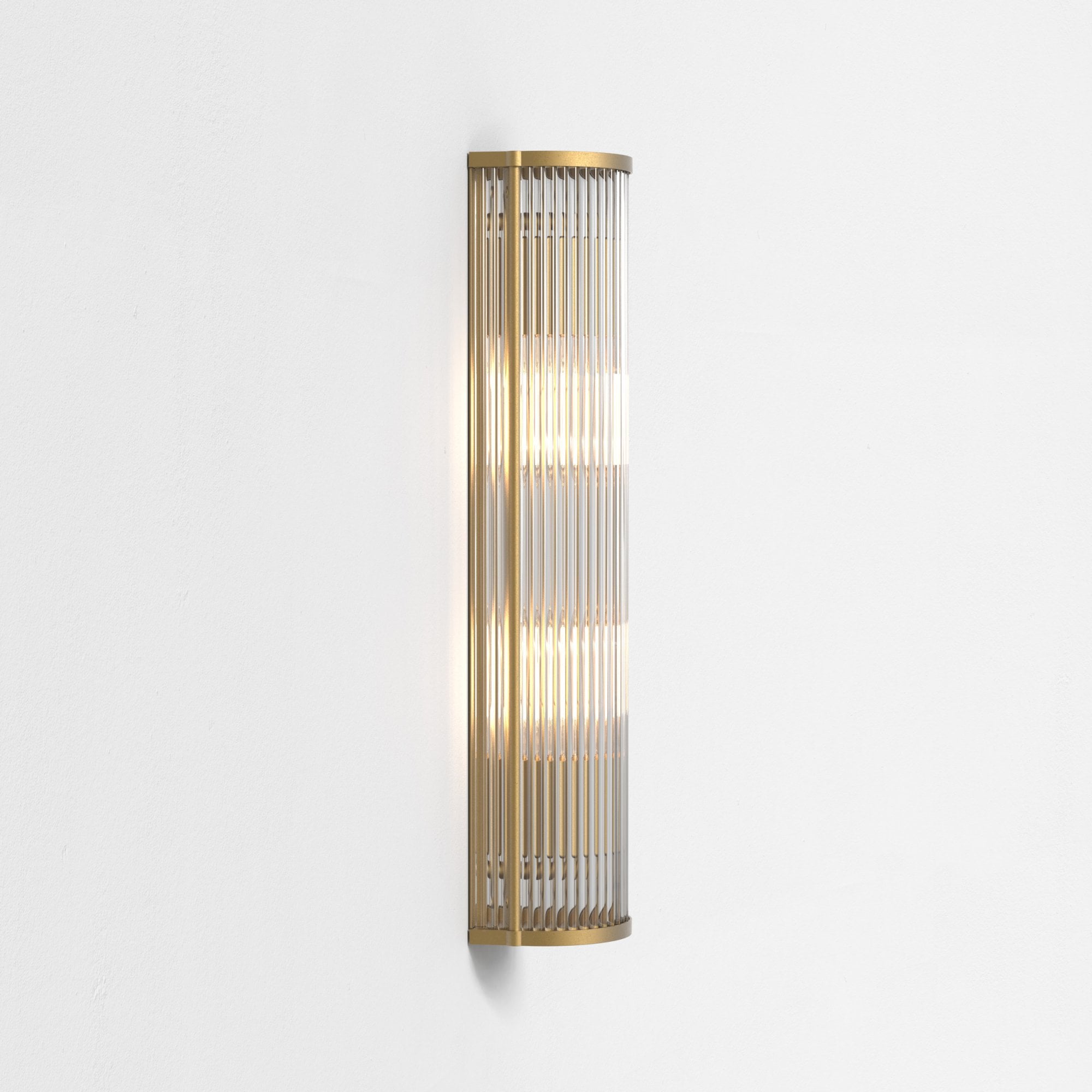 1427004 Avignon Round 525 2 Light Wall Light Antique Brass (S)