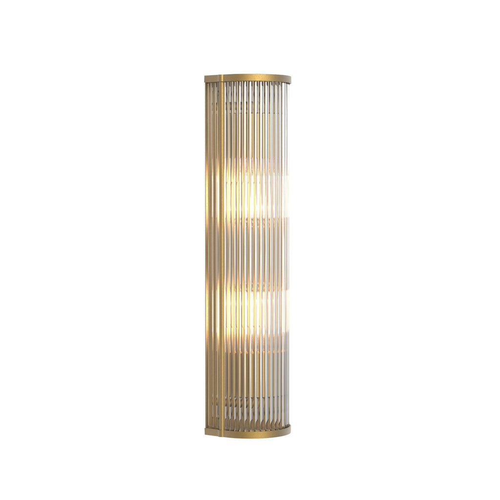1427004 Avignon Round 525 2 Light Wall Light Antique Brass