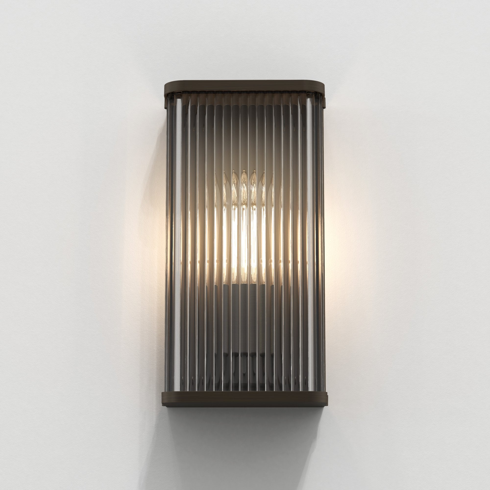 1427009 Avignon Square 300 Wall Light Bronze