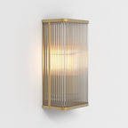 1427010 Avignon Square 300 Wall Light Antique Brass