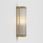 1427010 Avignon Square 300 Wall Light Antique Brass