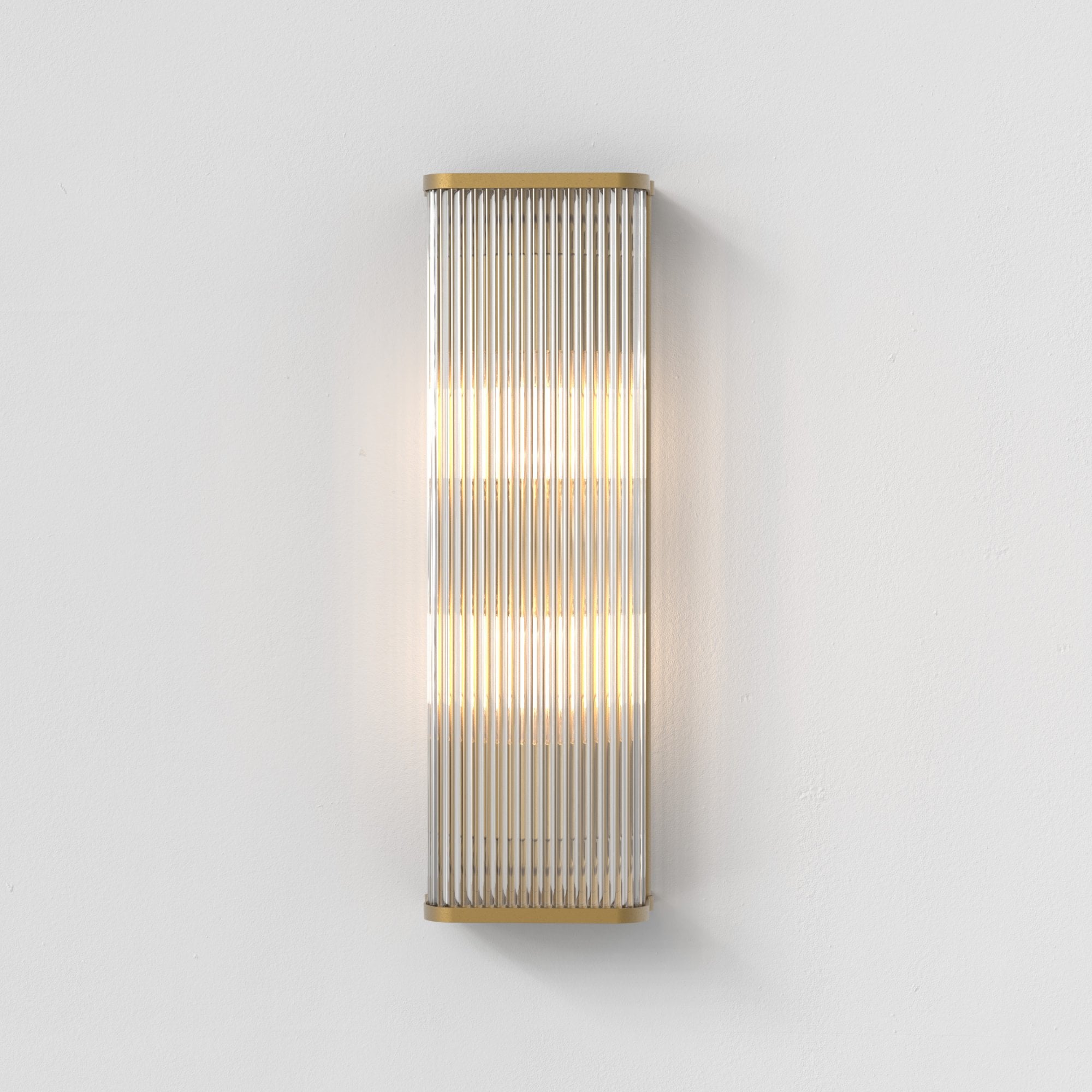 1427012 Avignon Square 500 2 Light Wall Light Antique Brass