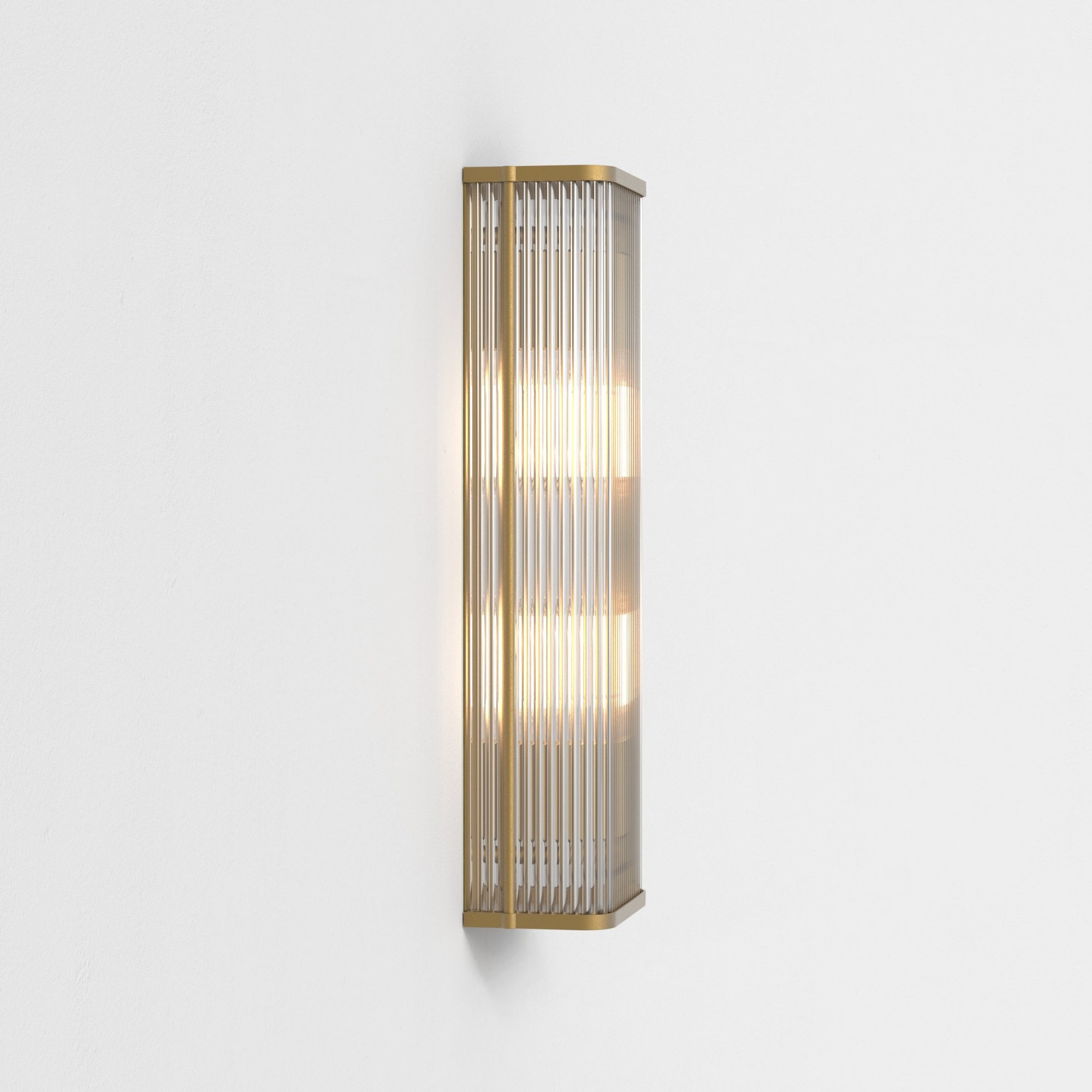 1427012 Avignon Square 500 2 Light Wall Light Antique Brass