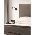 1435001 Lucca Surface LED Reading Light Matt Black
