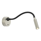1435002 Lucca Surface LED Reading Light Matt Nickel