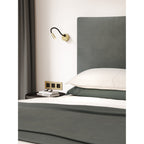 1435003 Lucca Surface LED Reading Light Matt Gold