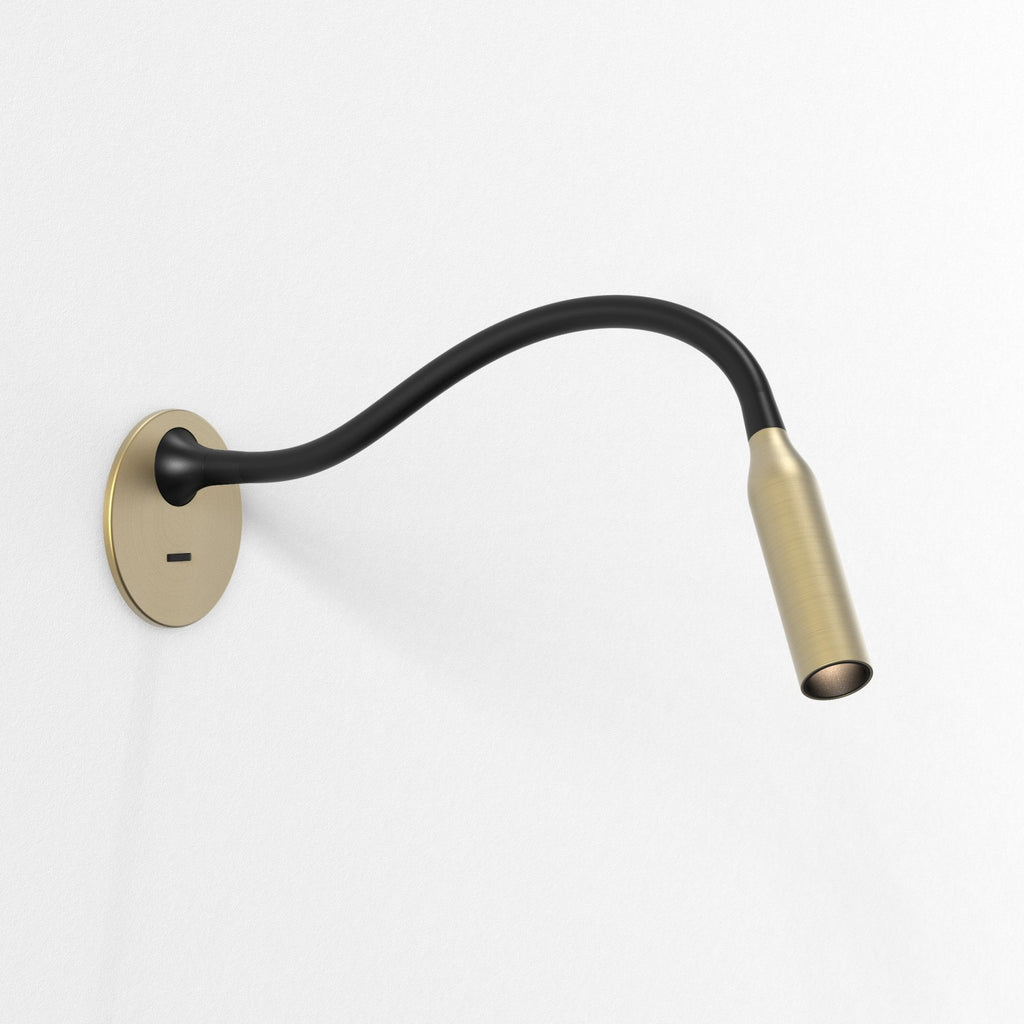 1435011 Lucca Recessed LED Reading Light Matt Gold