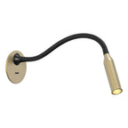 1435011 Lucca Recessed LED Reading Light Matt Gold