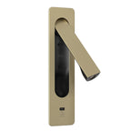 1437039 Keta USB C LED Reading Light Matt Gold