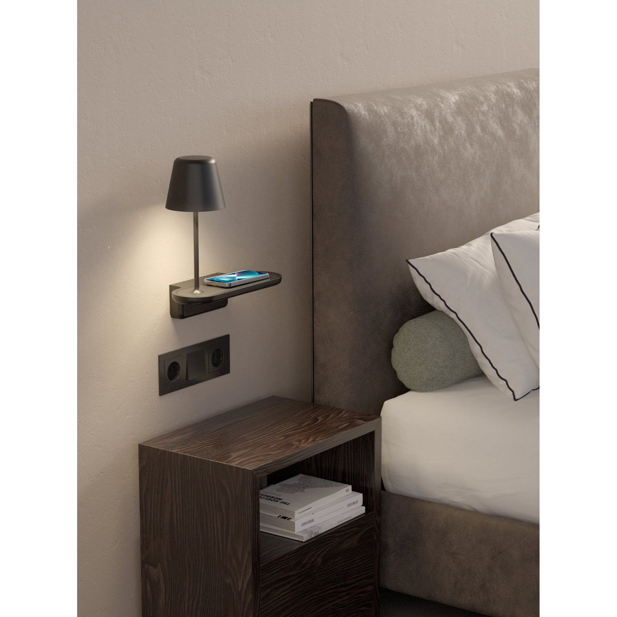 1446002 Ito Wall Light Matt Black