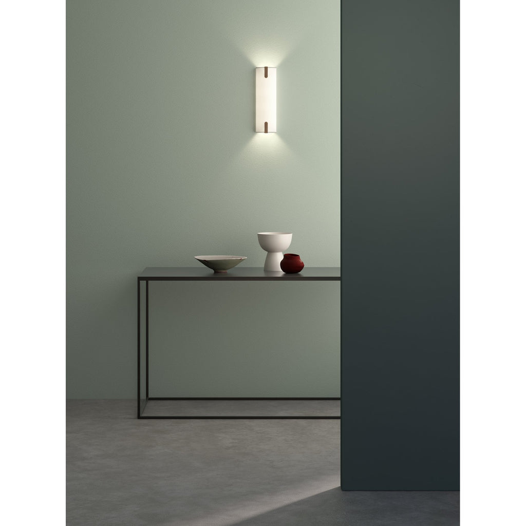 1469001 Elba 400 Wall 2 Light Wall Light White Fabric