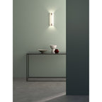 1469001 Elba 400 Wall 2 Light Wall Light White Fabric