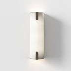 1469001 Elba 400 Wall 2 Light Wall Light White Fabric