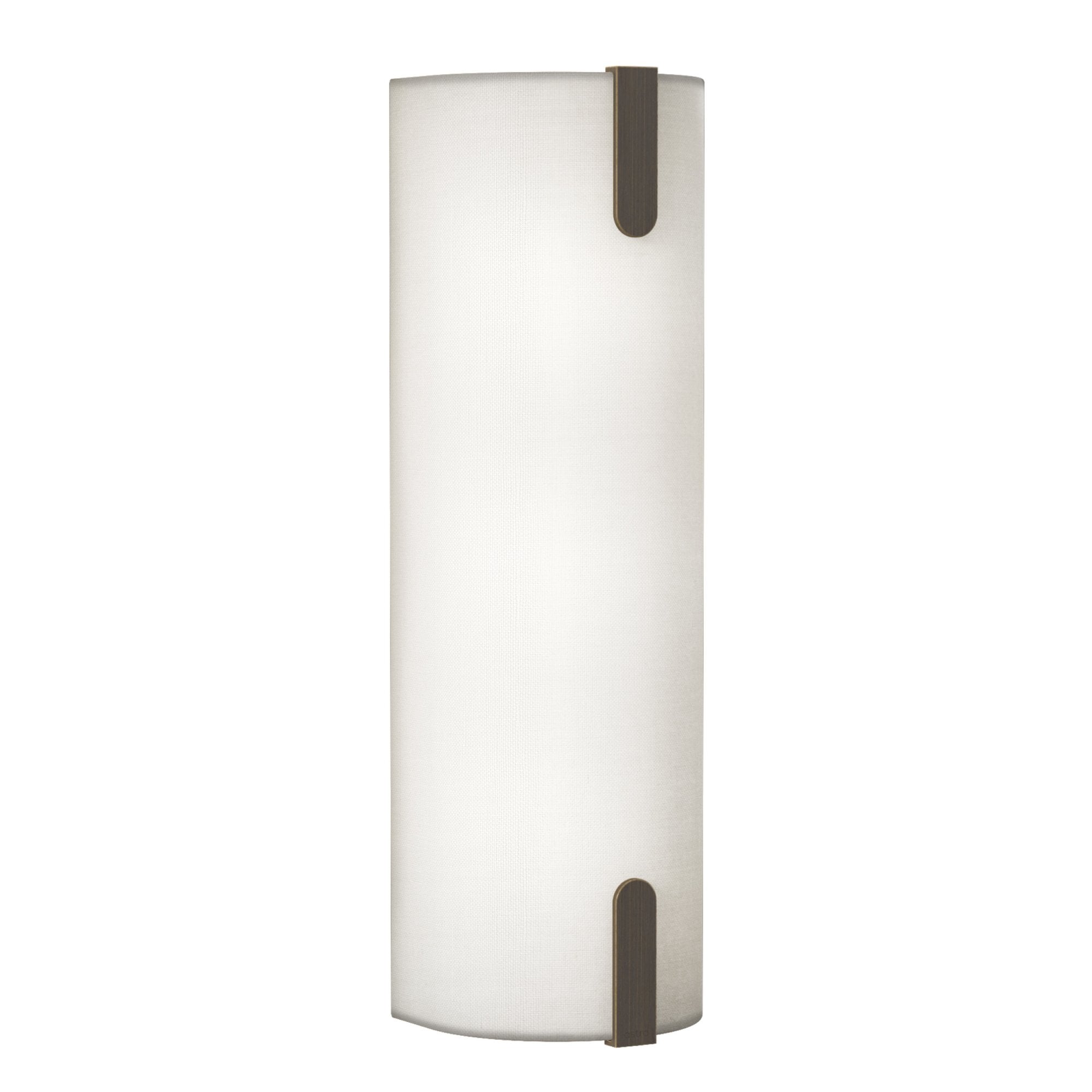 1469001 Elba 400 Wall 2 Light Wall Light White Fabric