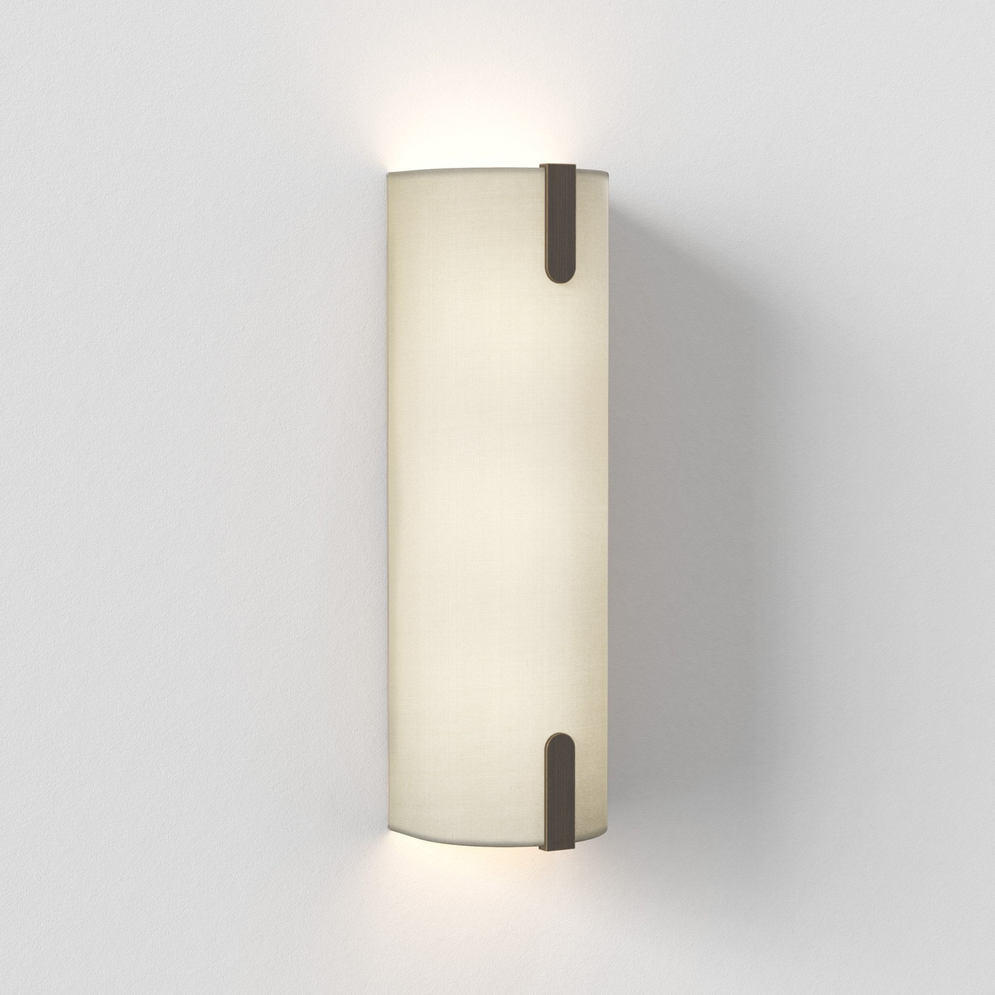 1469002 Elba 400 Wall 2 Light Wall Light Putty Fabric