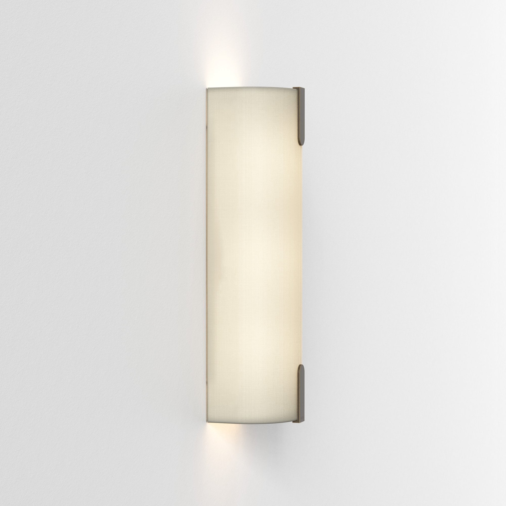 1469002 Elba 400 Wall 2 Light Wall Light Putty Fabric