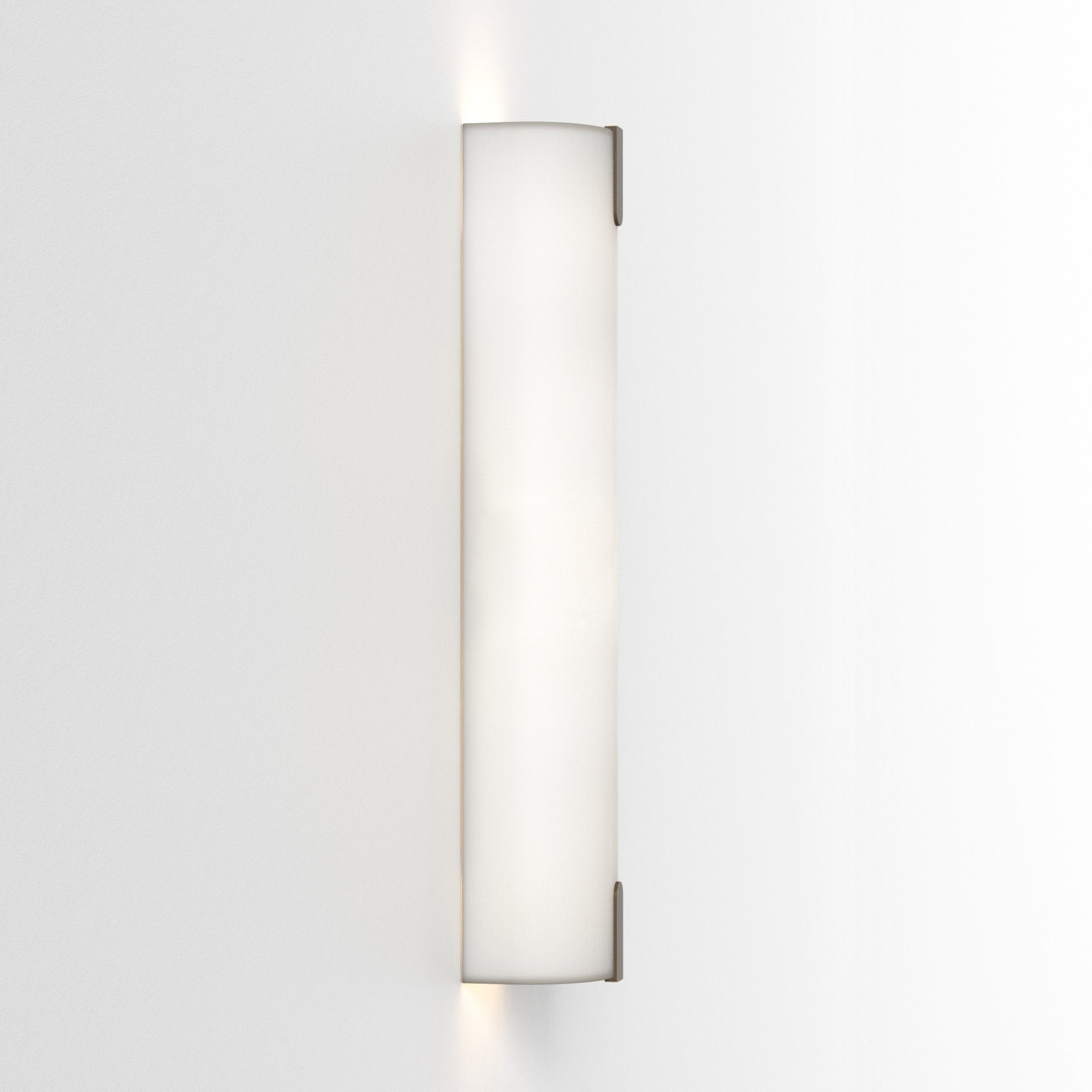 1469003 Elba 600 Wall 2 Light Wall Light White Fabric
