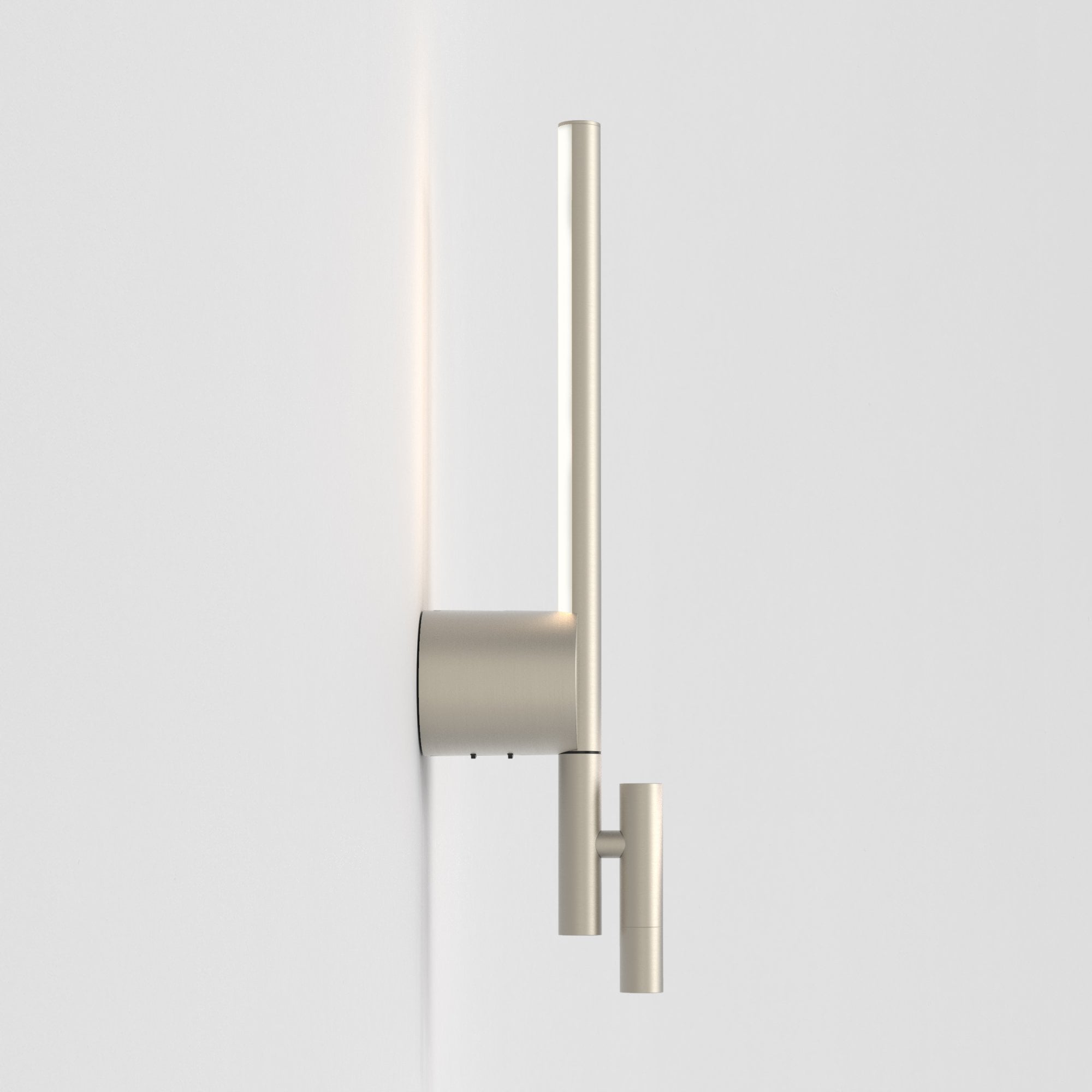 1475013 Baton LED Reading Light Matt Nickel