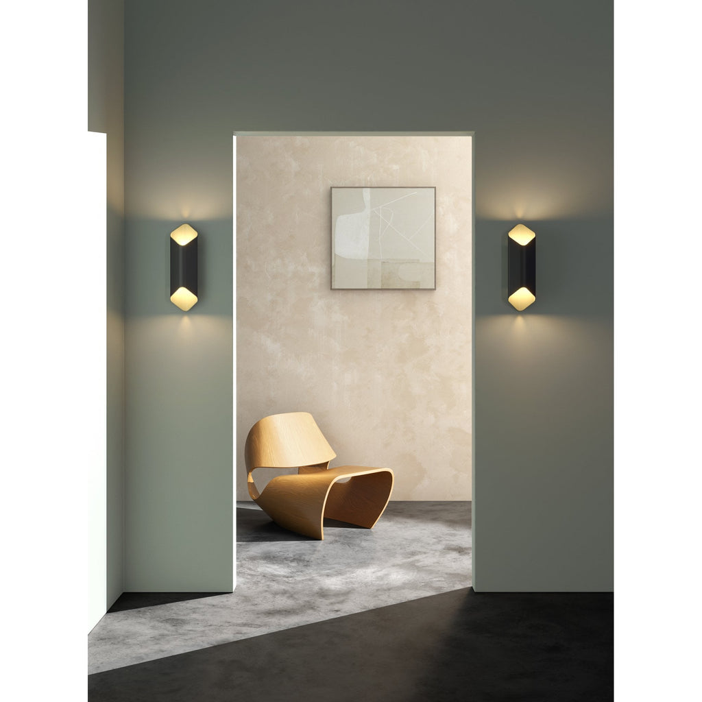 1481014 Ako 420 Phase LED Wall Light Matt Black