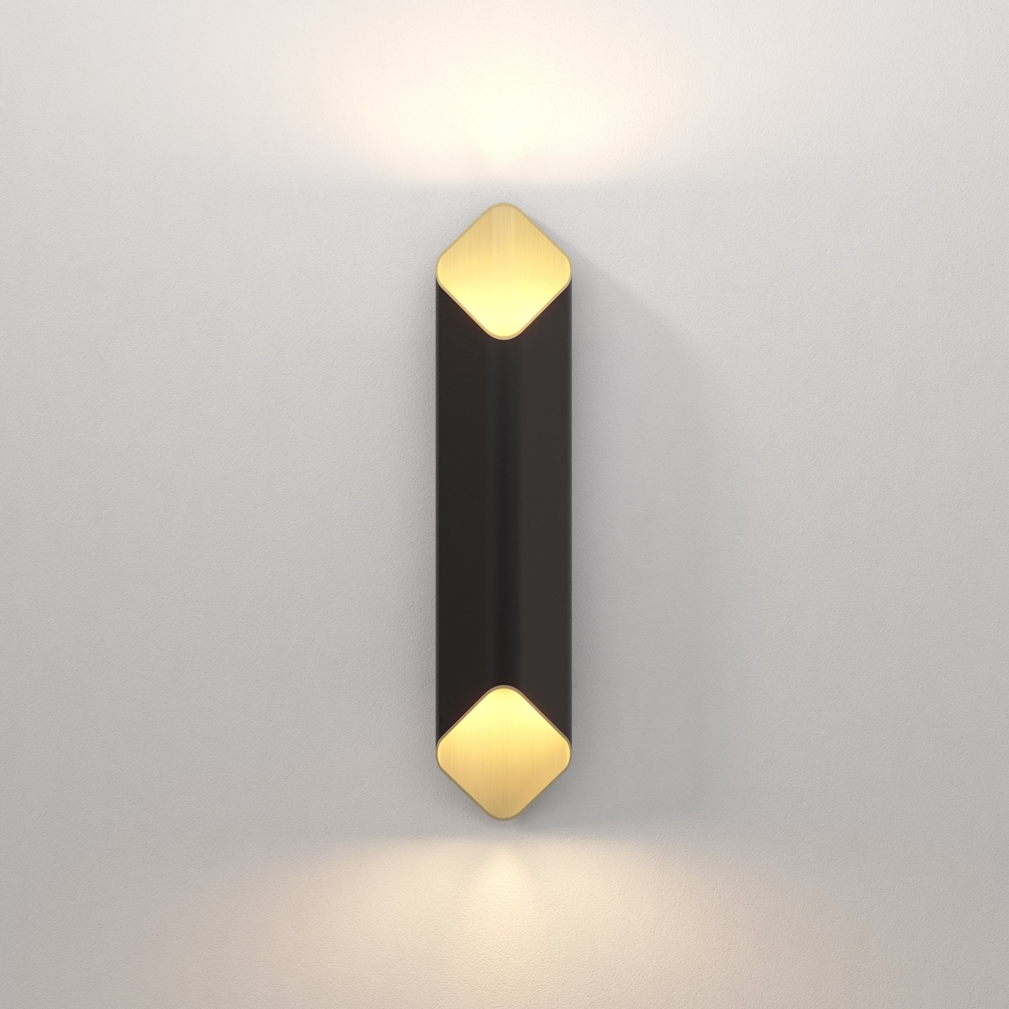 1481017 Ako 600 Phase LED Wall Light Matt Black