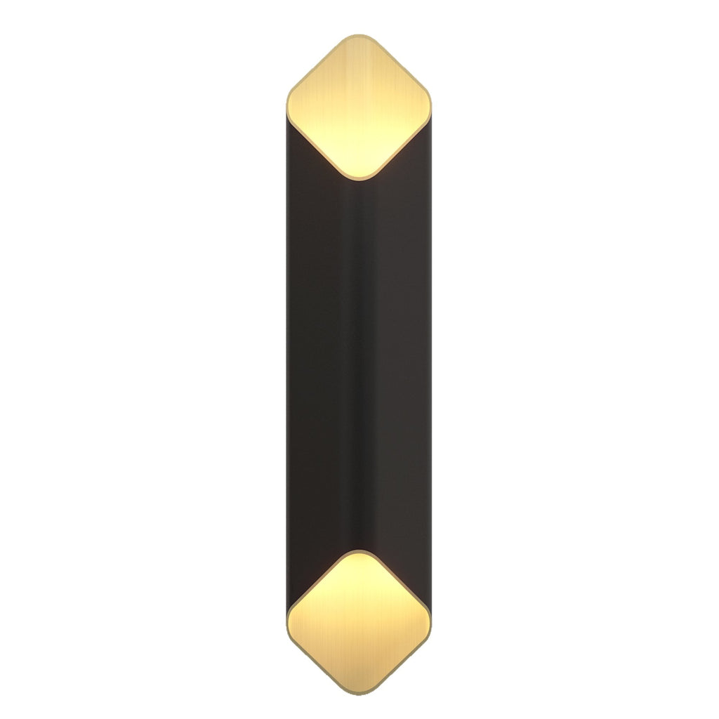1481017 Ako 600 Phase LED Wall Light Matt Black