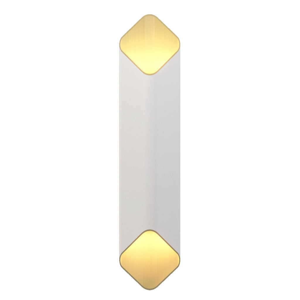 1481018 Ako 600 Phase LED Wall Light Matt White