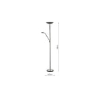 VIC4922 Victor Mother & Child Lamp Matt Black LED