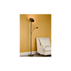 VIC4922 Victor Mother & Child Lamp Matt Black LED