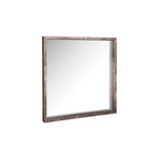 002ROC001 Rocco Mirror Distressed Concrete Effect Veneer 80 X 80cm