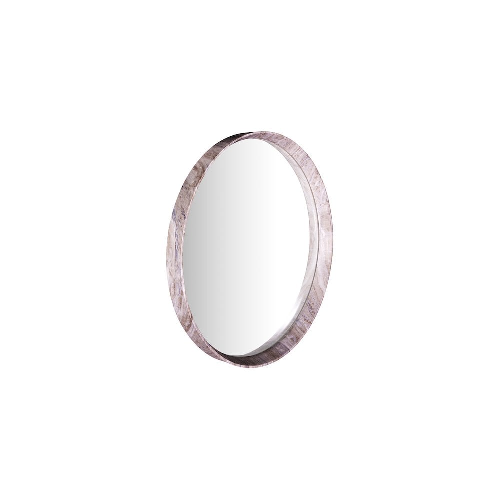 002SEY002 Seyah Mirror Brown Stone Veneer 54cm